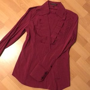 Dressy top with decorative neck line by EXPRESS